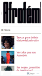 Mobile Screenshot of afrofeminas.com